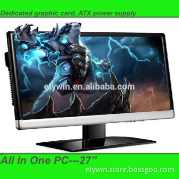 All-In-One Type all in one pc ,OEM pc all in one 27"LED monitor new invention